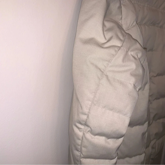 Sorel Cream Brown Winter Hooded Jacket Down Filled S - Picture 5 of 13